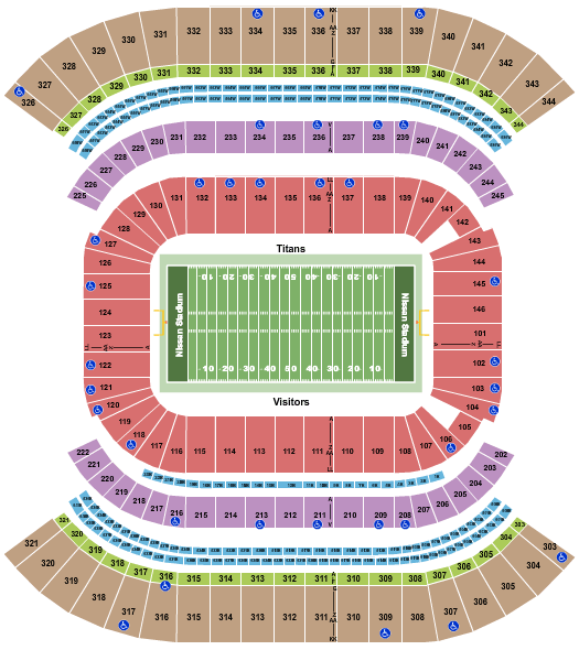 2021-2022 Bowl Games Seating Charts